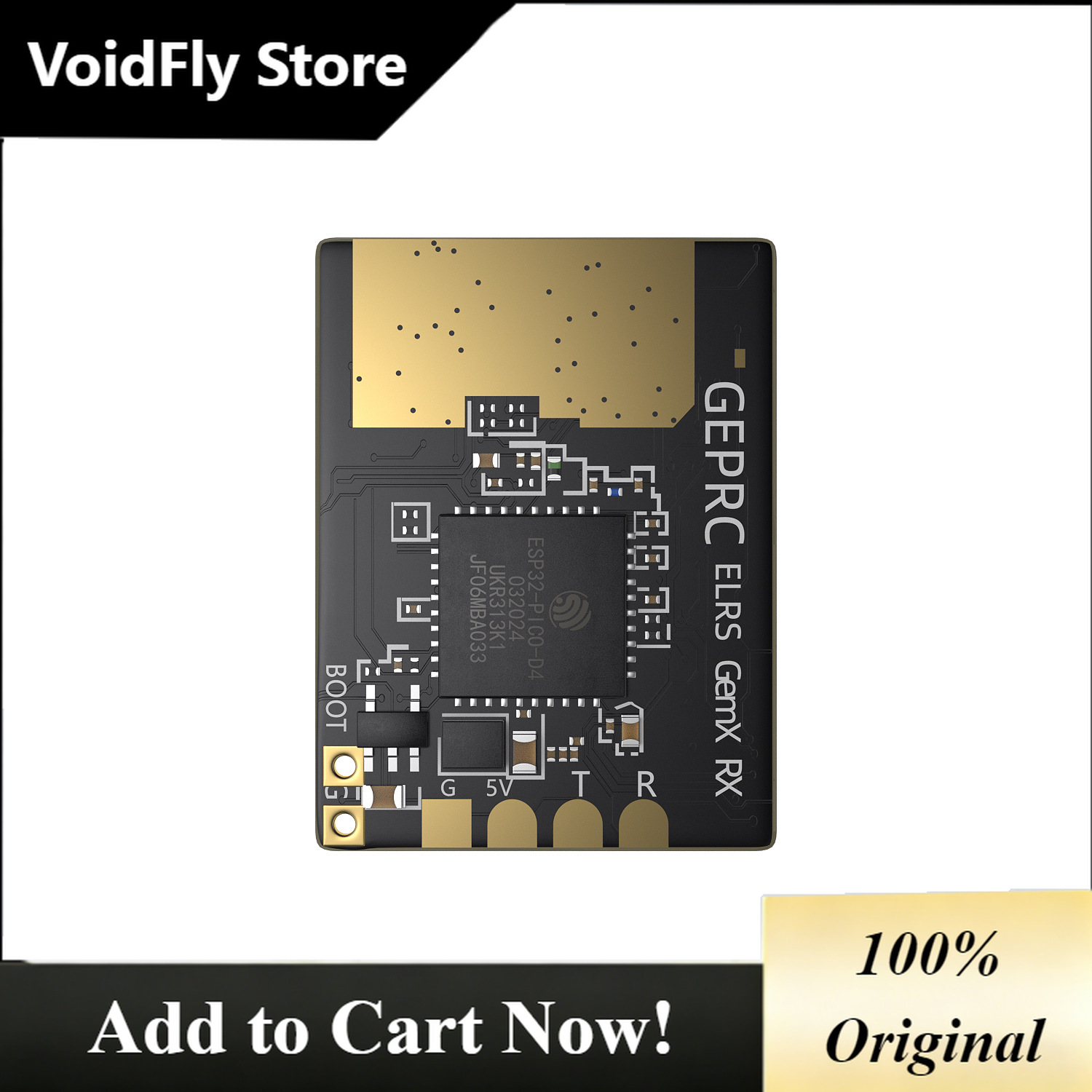 Drone Racing Receiver - جهاز استقبال VoidFly GEPRC ELRS 915M