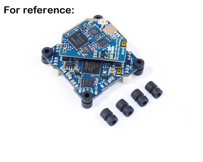 50 قطعة M2 مكافحة الاهتزاز غسا - مراجعة Drone Racing Flight Controller وسعره