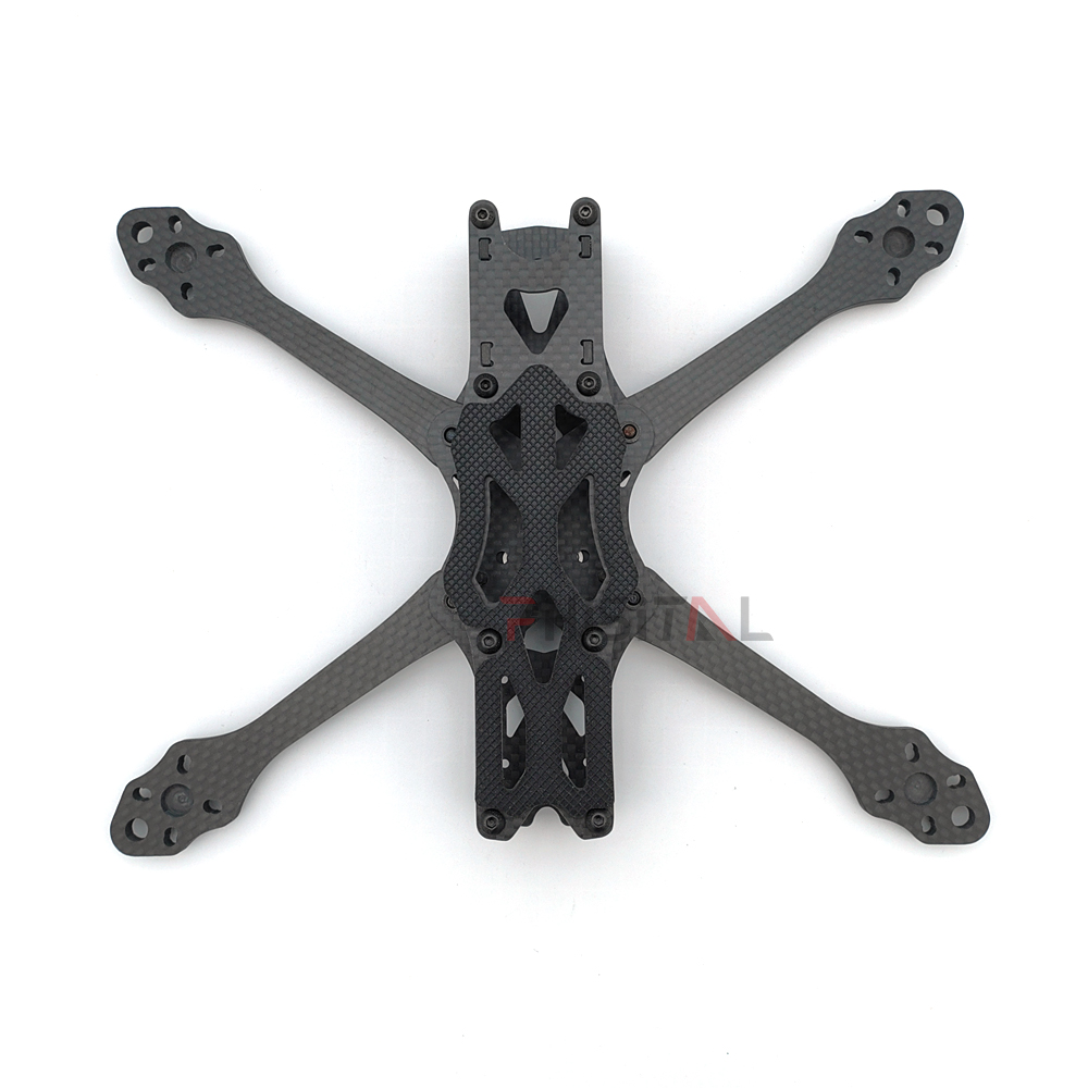 مجموعة إطار كوادكوبتر من ألياف - مراجعة Drone Racing Vtx وسعره