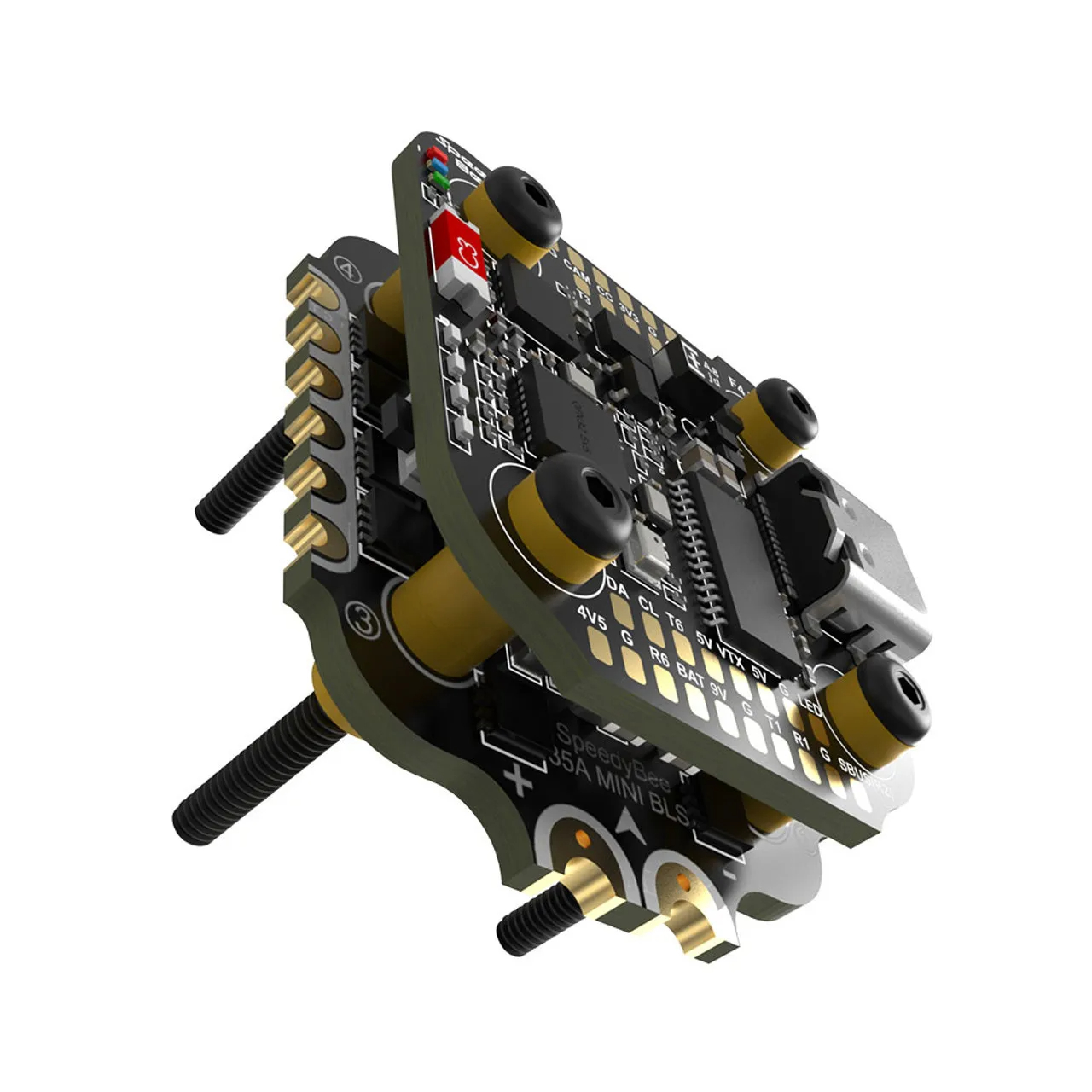 وحدة التحكم في الطيران SpeedyB - مراجعة Drone Racing Flight Controller وسعره