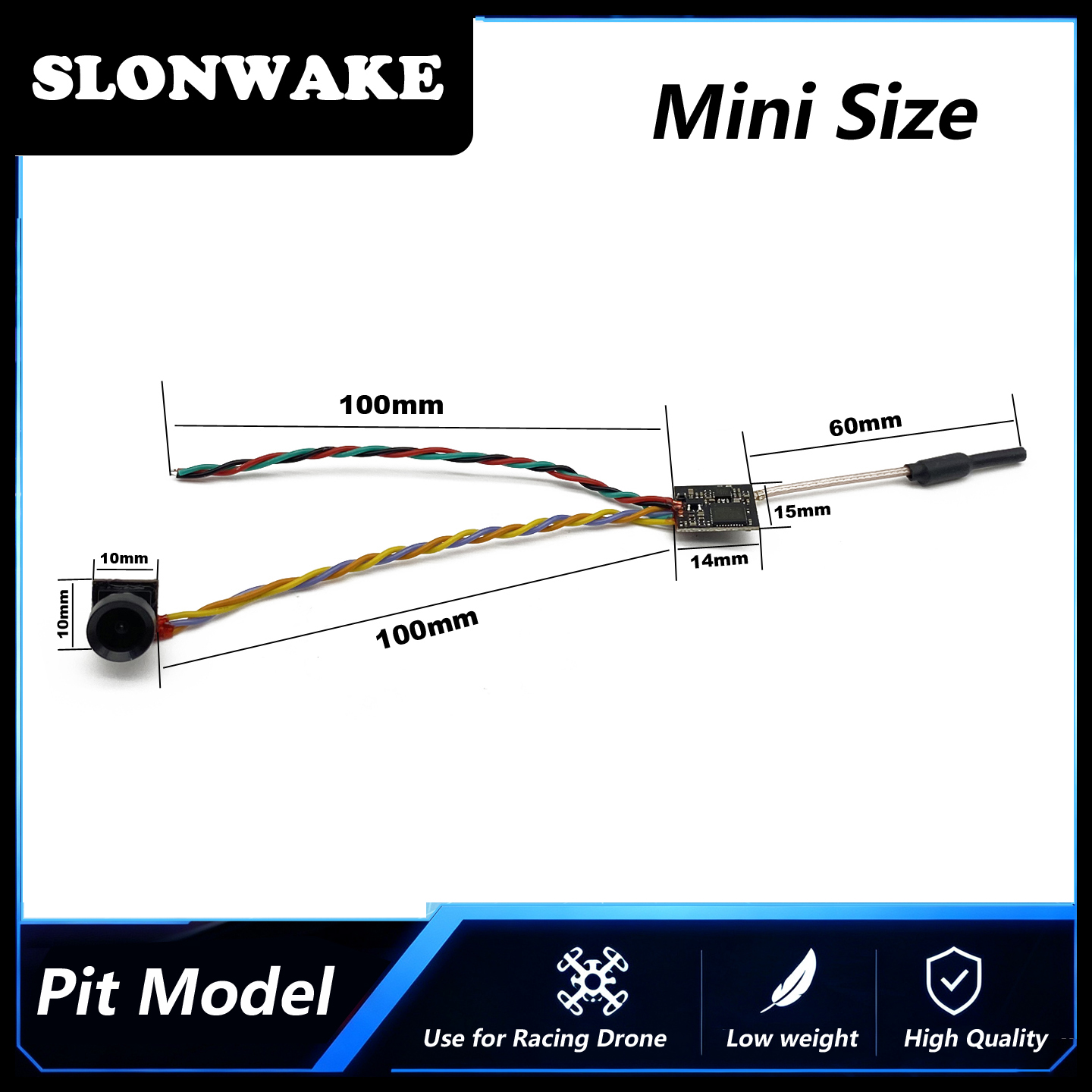 5.8G 48CH جهاز استقبال وشاشة ن - مراجعة Drone Racing Antenna وسعره